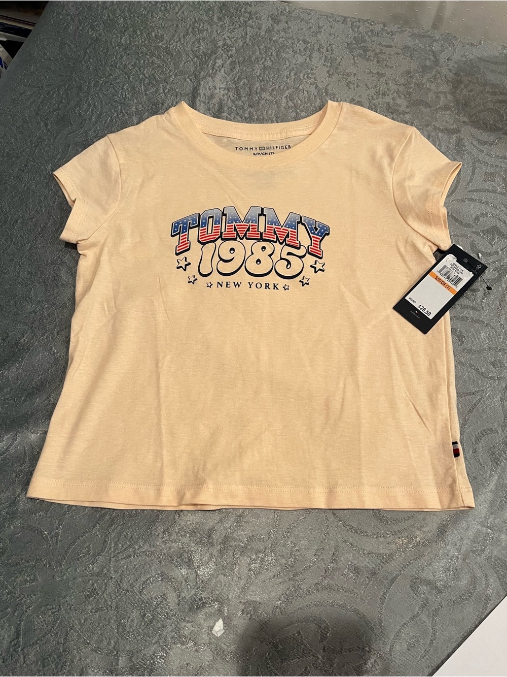 NWT Girls Tommy Hilfiger Short Sleeve Graphic Tee